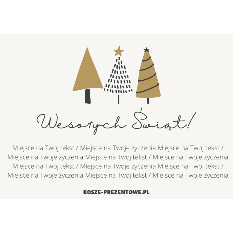 Kartka świąteczna B6 -...