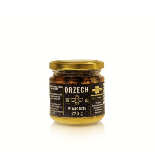 Orzech laskowy&włoski w miodzie Apimar, 220g