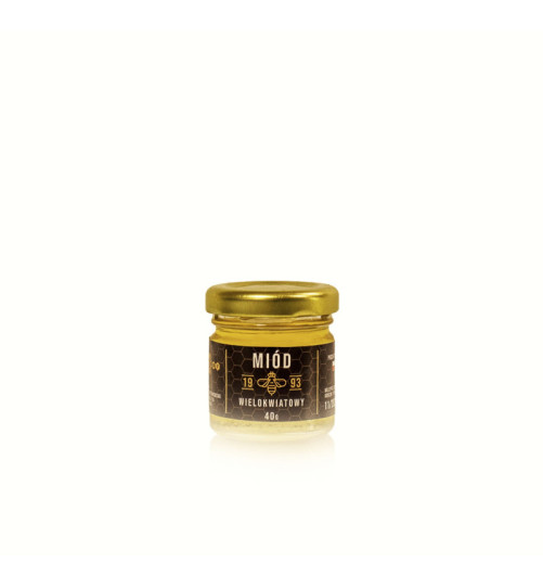 Miód naturalny Apimar - wielokwiatowy - mini miodek, 40g