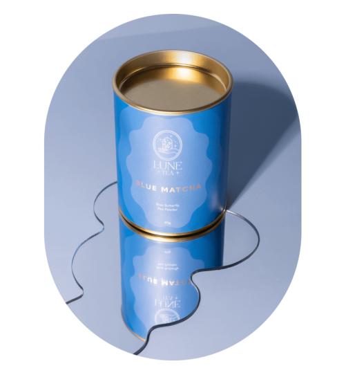 Herbata liściasta Lune Tea - Blue Matcha, 45g