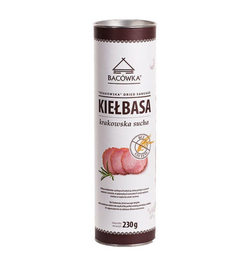 Kiełbasa krakowska w tubie Bacówka, 200g