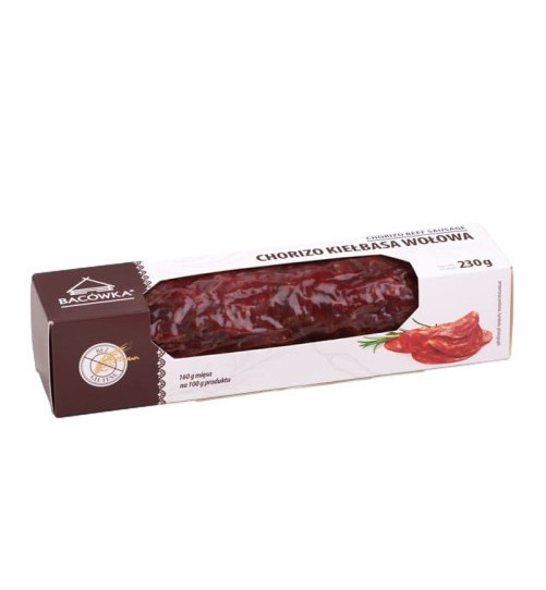 Kiełbasa Chorizo, wołowa Bacówka, 230g