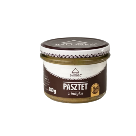 Pasztet z indyka Bacówka, 180g