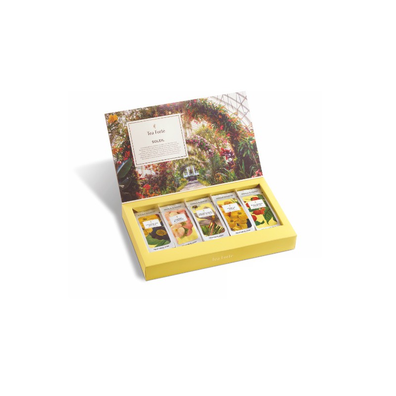 Zestaw prezentowy Tea Forte - Soleil - 15 saszetek, herbata 17972 Zestaw prezentowy Tea Forte - Soleil - 15 saszetek, herbata 17972