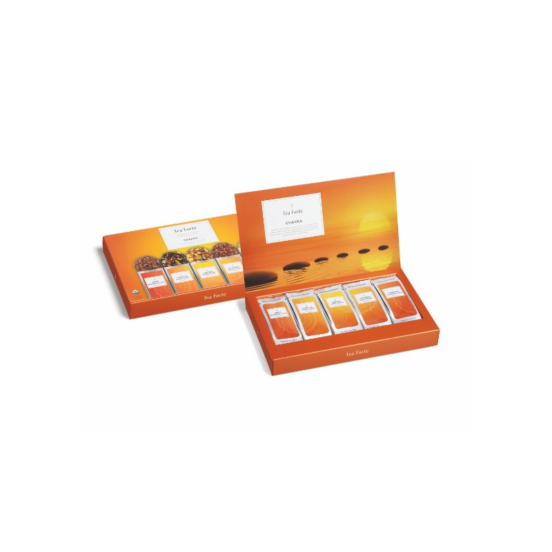 Zestaw prezentowy Tea Forte - Chakra - 15 saszetek, herbata 17911 Zestaw prezentowy Tea Forte - Chakra - 15 saszetek, herbata 17911