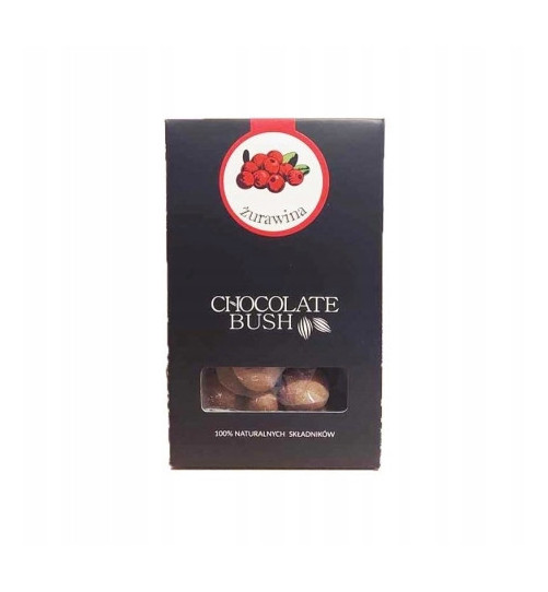 Żurawina Chocolate Bush w czekoladzie mlecznej, 50g
