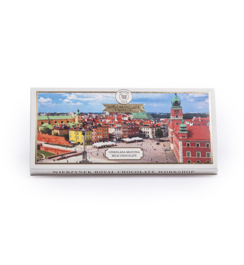 Czekolada mleczna Wierzynek - Warszawa, 90g
