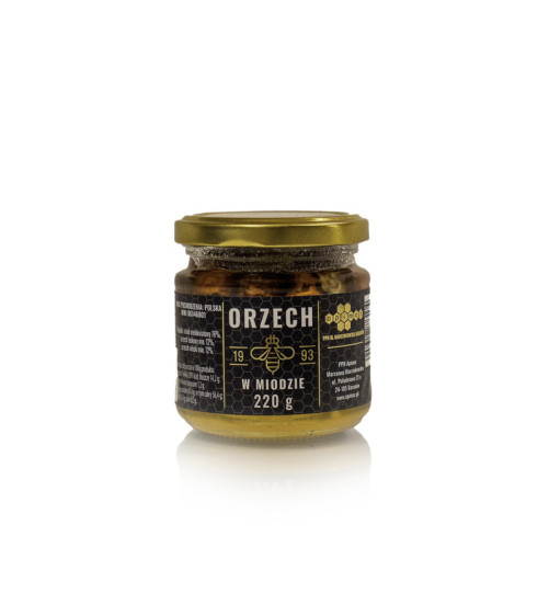 Orzech laskowy&włoski w miodzie Apimar, 220g