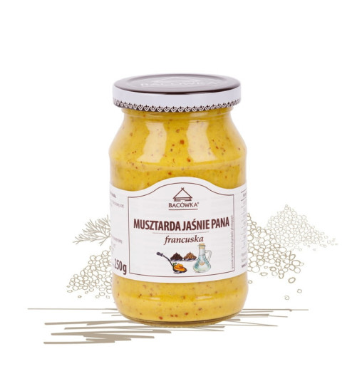 Musztarda francuska Bacówka - Jaśnie Pana, 250g