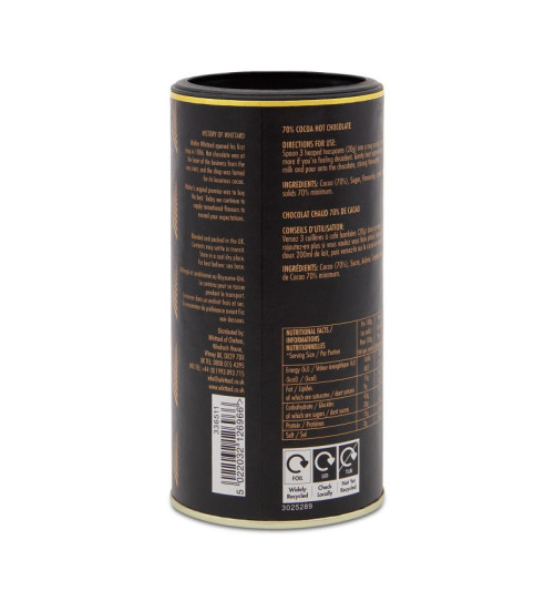 Czekolada na gorąco, klasyczna, 70% kakao Whittard - 70% Cocoa, Hot Chocolate, 300g