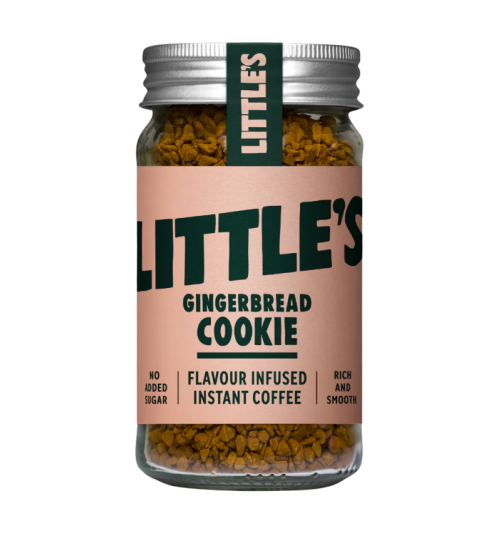 Kawa smakowa, rozpuszczalna Little's Gingerbread Cookie - Piernikowa, 50g