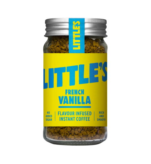 Kawa smakowa, rozpuszczalna Little's French Vanilla - Waniliowa, 50g
