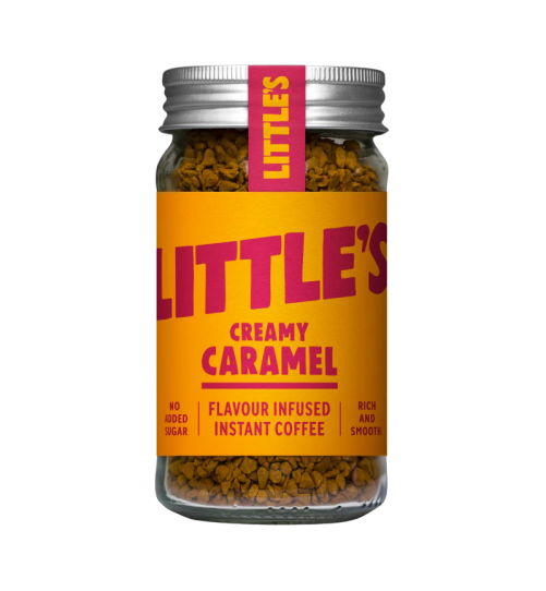 Kawa smakowa, rozpuszczalna Little's Creamy Caramel - Karmelowa, 50g