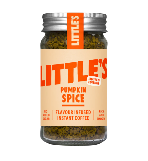 Kawa smakowa, rozpuszczalna Little's Pumpkin Spice - Dyniowa 50g