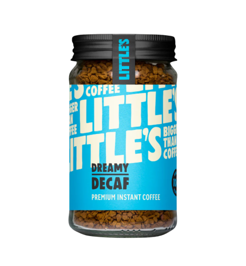 Kawa bezkofeinowa, rozpuszczalna Little's Brazilian Decaf - Brazylijska Arabika, 50g