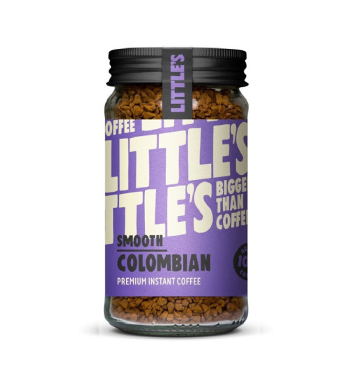 Kawa rozpuszczalna Little's Premium Smooth Colombian - Kolumbijska Arabika, 50g