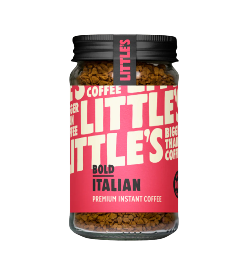 Kawa rozpuszczalna Little's Premium Bold Italian - Włoska Arabika, 50g