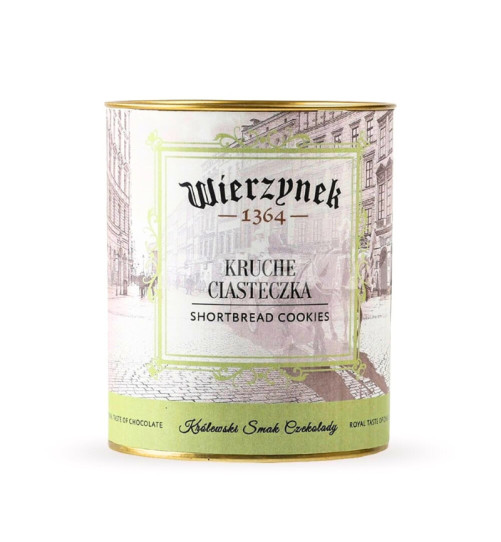 Kruche ciasteczka Wierzynek - mix ciastek z cukrem i kakaowych, 150g