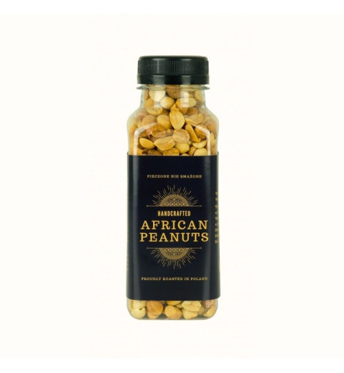 Orzeszki ziemne, pieczone African Peanuts w butelce, 190g