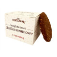 Ciastka bezglutenowe Łakoć Warszawski - sezamowe z żurawiną, 150g