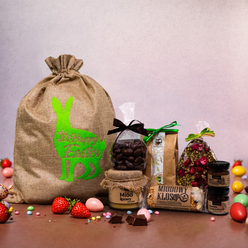 Paczka wielkanocna, worek...