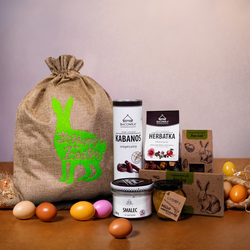 Paczka wielkanocna, worek...