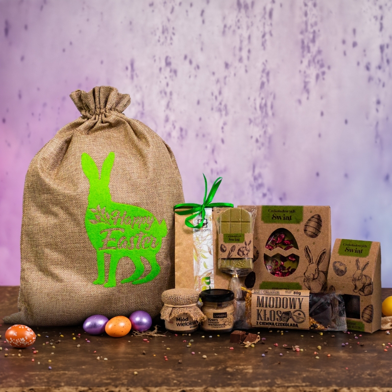 Paczka wielkanocna, worek...