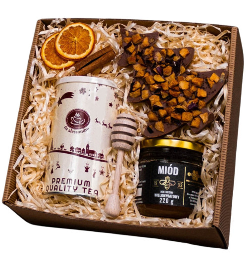 Box prezentowy, upominek świąteczny - "Antonia"