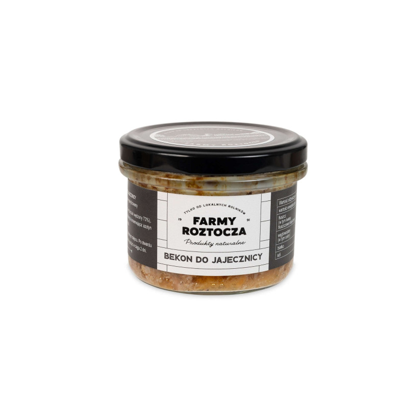 Bekon do jajecznicy Farmy Roztocza, 180g