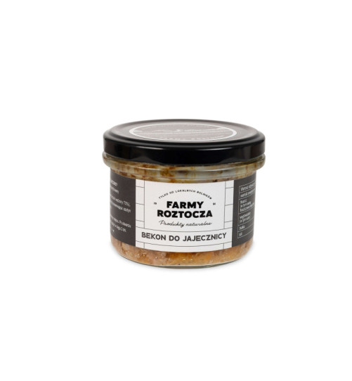 Bekon do jajecznicy Farmy Roztocza, 180g