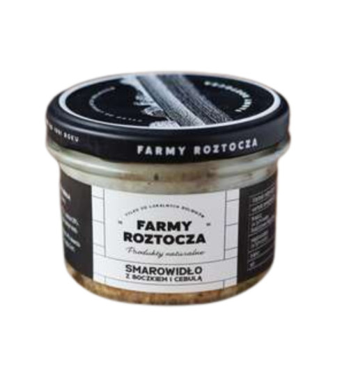 Smalec, Smarowidło Farmy Roztocza - z boczkiem i cebulą, 180g