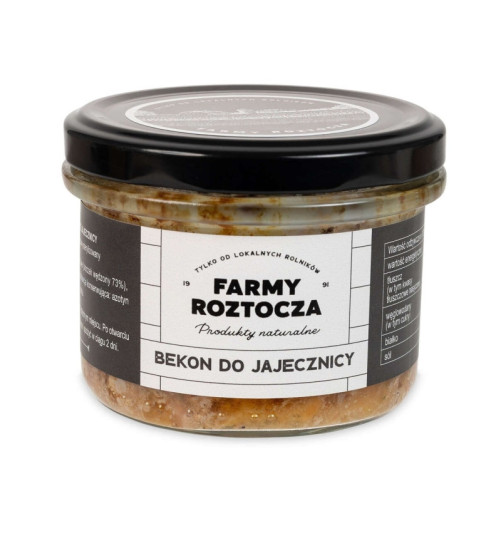 Bekon do jajecznicy Farmy Roztocza, 180g