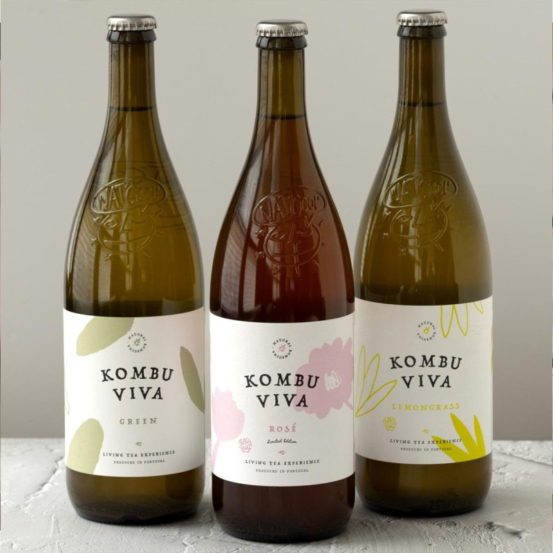 Kombucha Kombu Viva - Green, 1l