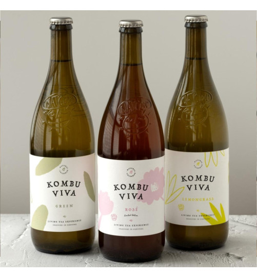 Kombucha Kombu Viva - Green, 1l