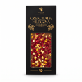 Czekolada mleczna Nevia z dodatkami 85g - Malina & Marakuja Czekolada mleczna Nevia z dodatkami 85g - Malina & Marakuja