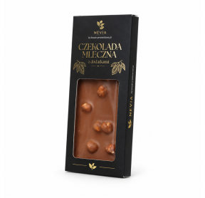Czekolada mleczna Nevia z dodatkami 85g - orzech laskowy