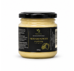 Miód kremowany Nevia - z cytryną, 230g
