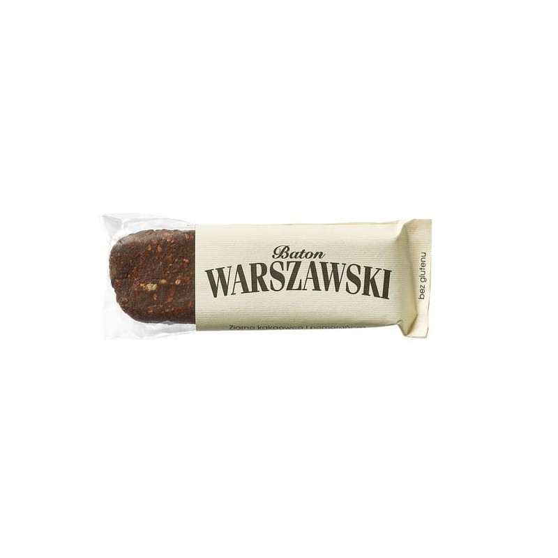 baton WARSZAWSKI - Ziarno kakaowca i BIO pomarańcza