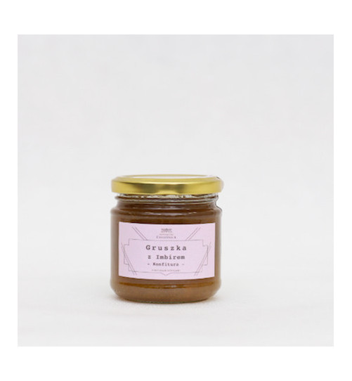 Konfitura Manufaktura Cieleśnica - gruszka z imbirem, 190g