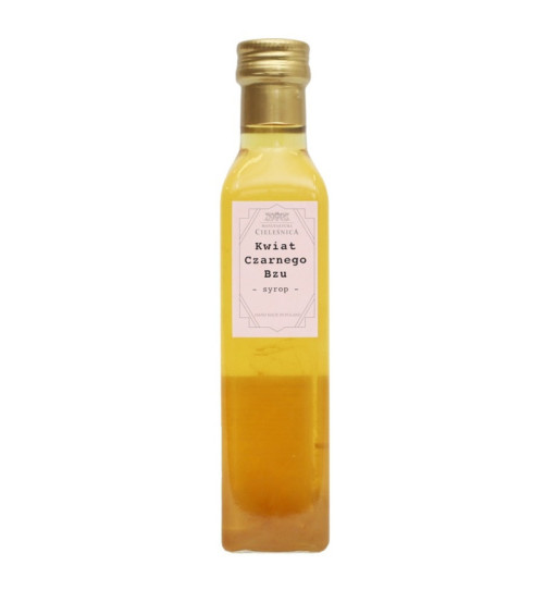 Syrop Manufaktura Cieleśnica - z kwiatu czarnego bzu 230ml