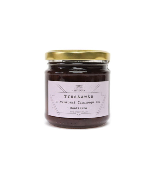 Konfitura Manufaktura Cieleśnica - z kwiatem czarnego bzu, 190g