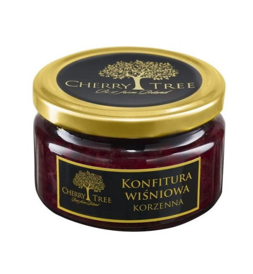 Konfitura Premium Cherry Tree - wiśniowa korzenna, 235g