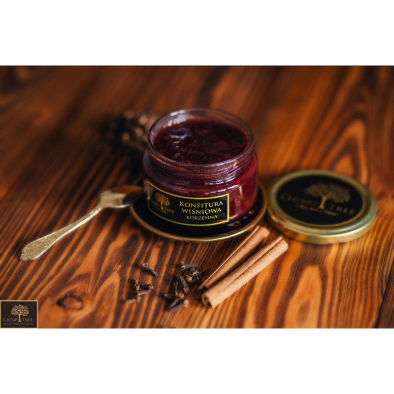 Konfitura Premium Cherry Tree - wiśniowa korzenna, 235g
