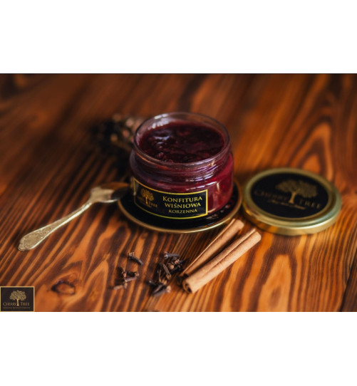 Konfitura Premium Cherry Tree - wiśniowa korzenna, 235g