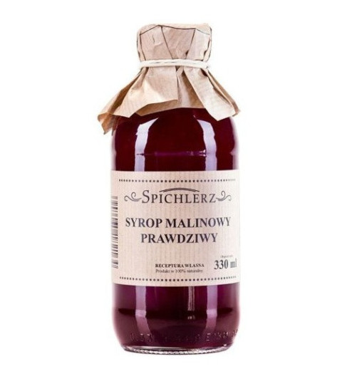 Syrop Spichlerz 330ml - Malinowy