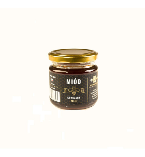 Miód naturalny Apimar - gryczany, 220g