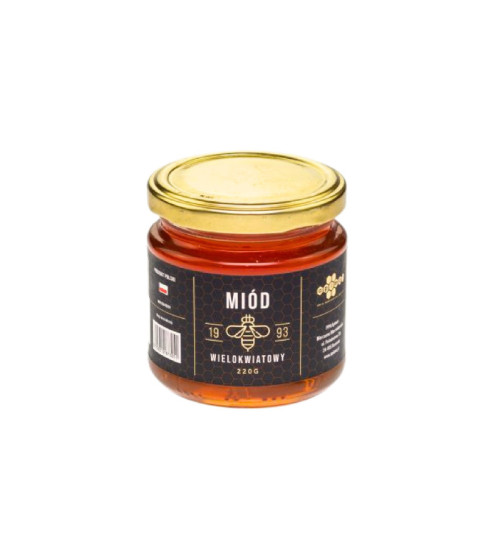Miód naturalny Apimar - wielokwiatowy, 220g