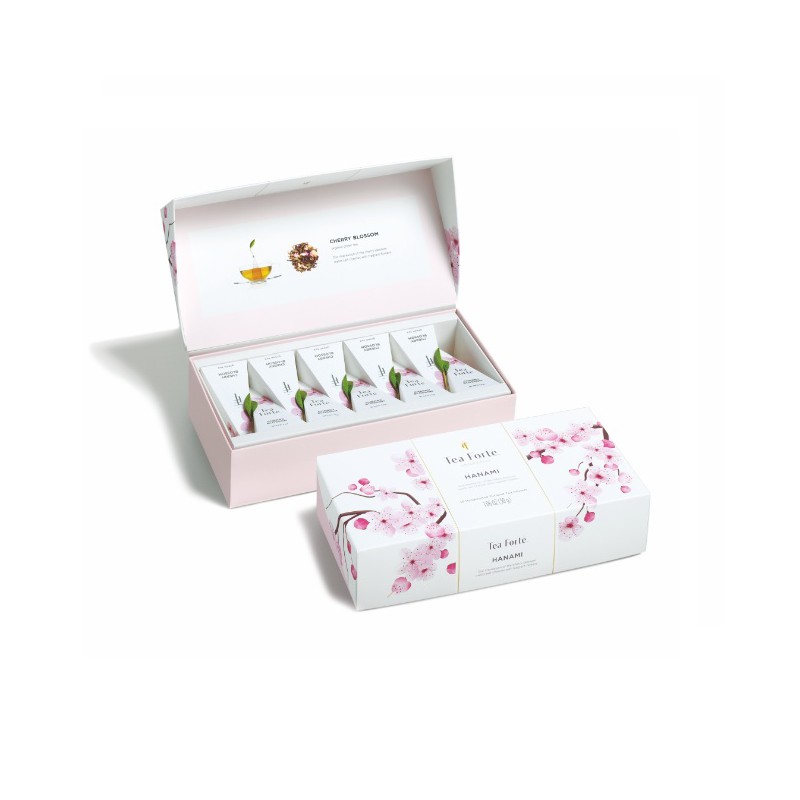 Zestaw herbat Tea Forte - Hanami - 10 piramidek Zestaw herbat Tea Forte - Hanami - 10 piramidek