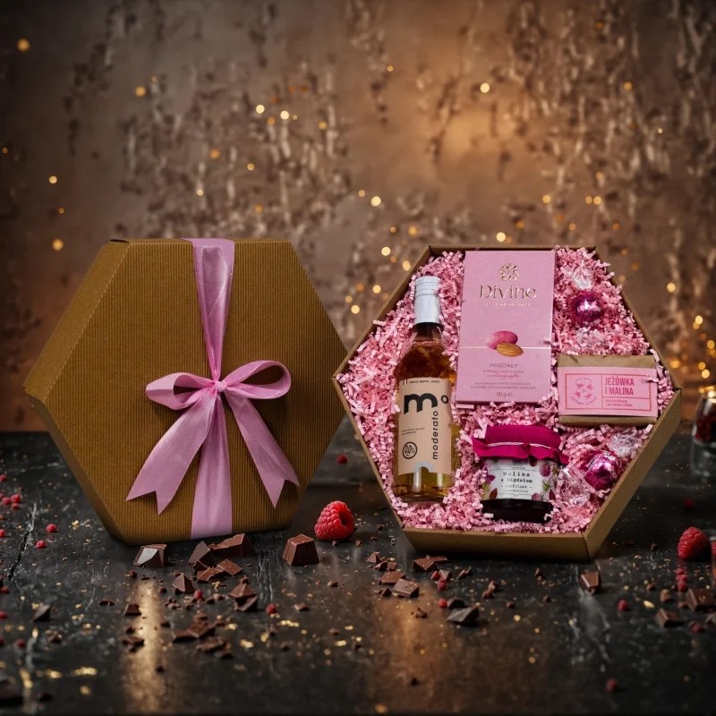 Kosz upominkowy z kosmetykami na Dzień Mamy "Fulca"